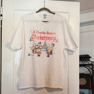 Peanuts White 'A Charlie Brown Christmas' Tee
